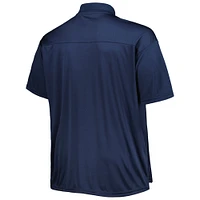 Men's Deep Sea Blue Seattle Kraken Big & Tall Team Color Polo