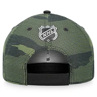 Fanatics pour hommes noir/camouflage Seattle Kraken OHT appréciation militaire réglable - Chapeau