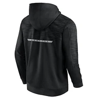 Men's Fanatics Black Seattle Kraken Iced Out Pullover Hoodie