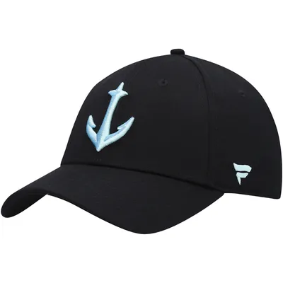 Seattle Kraken Fanatics Branded Core Secondary Logo Adjustable Hat