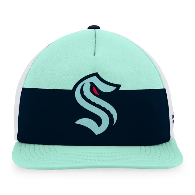 Men's Fanatics Branded White Seattle Kraken Wordmark Flex Hat