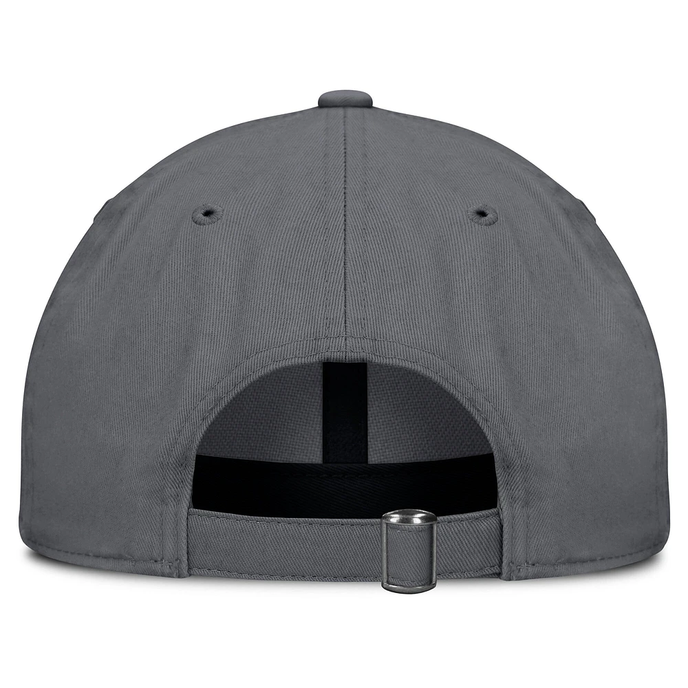 Casquette ajustable délavée Seattle Kraken de Fanatics pour homme, couleur anthracite