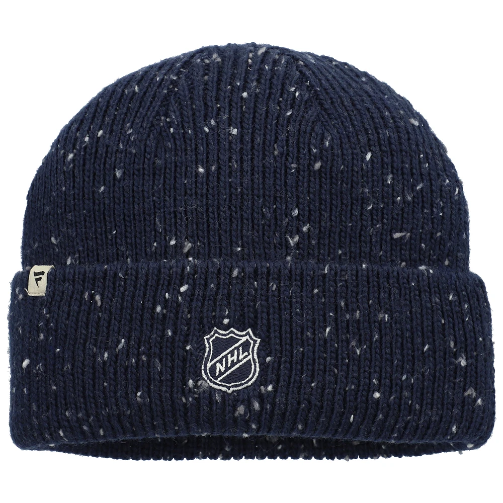 Men's Fanatics Deep Sea Blue Seattle Kraken Authentic Pro Pinnacle Cuffed Knit Hat