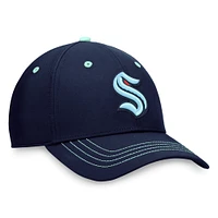 Men's Fanatics Deep Sea Blue Seattle Kraken Authentic Pro Rink Flex Hat