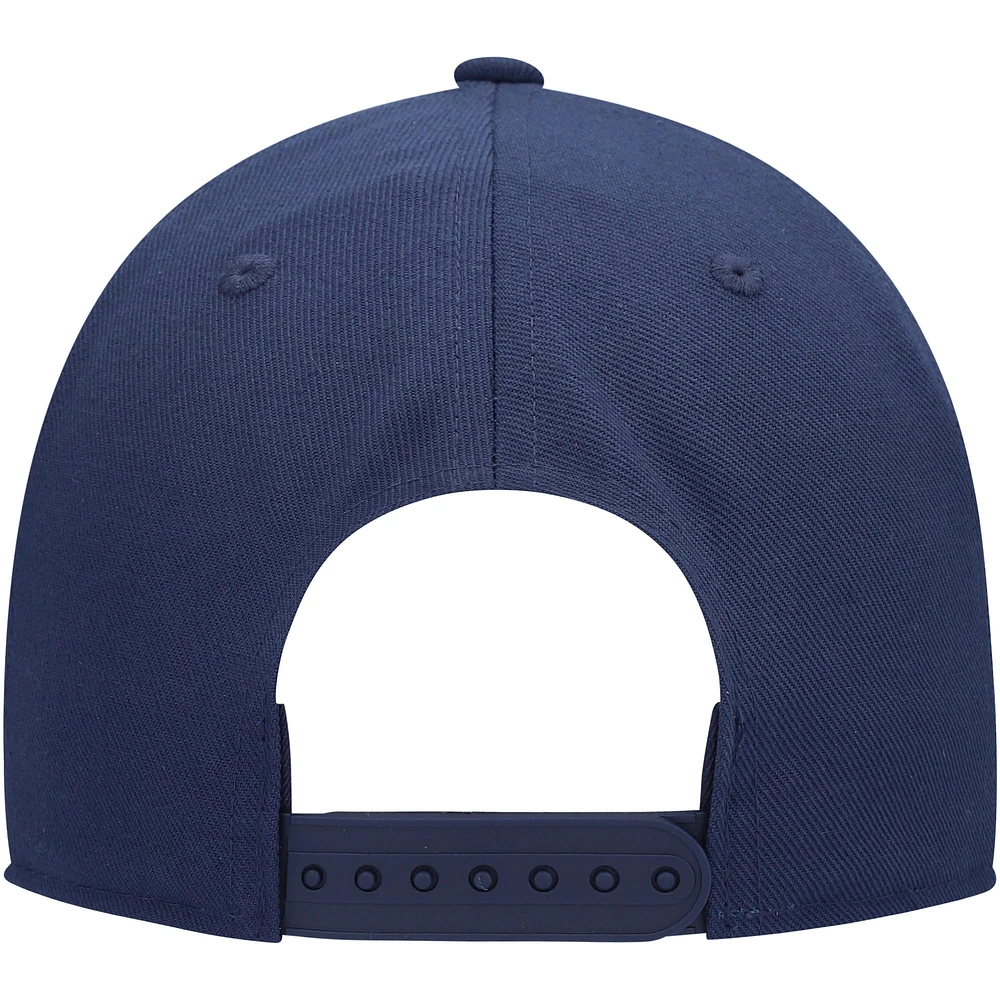 Casquette Snapback avec logo principal Seattle Kraken Core Fanatics Deep Sea Blue pour homme