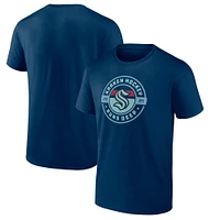 T-shirt local Fanatics Deep Sea bleu Seattle Kraken pour hommes