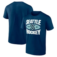 Men's Fanatics Deep Sea Blue Seattle Kraken Team Pride T-Shirt