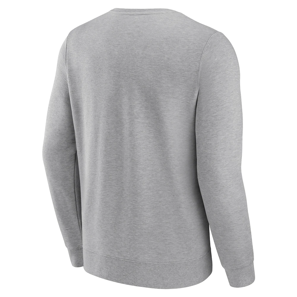 Sweat-shirt à capuche Seattle Kraken édition spéciale 2.0 gris chiné de marque Fanatics pour hommes