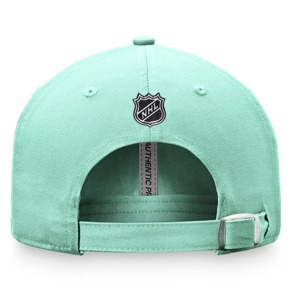 Men's Fanatics Light Blue Seattle Kraken 2022 NHL Draft - Authentic Pro Rink Adjustable Hat