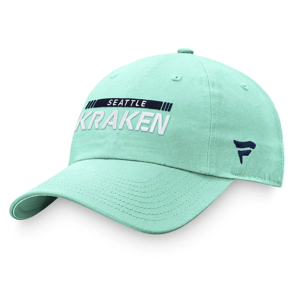 Men's Fanatics Light Blue Seattle Kraken 2022 NHL Draft - Authentic Pro Rink Adjustable Hat