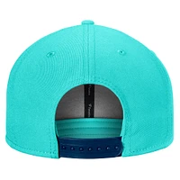 Casquette réglable bleu clair Seattle Kraken Fundamental Fanatics pour hommes