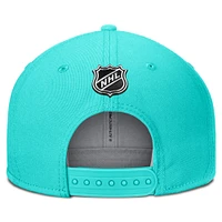 Men's Fanatics Light Blue Seattle Kraken Rink 7 Snapback Hat