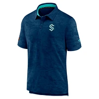 Men's Fanatics Navy Seattle Kraken Special Edition 2.0 Authentic Pro Polo