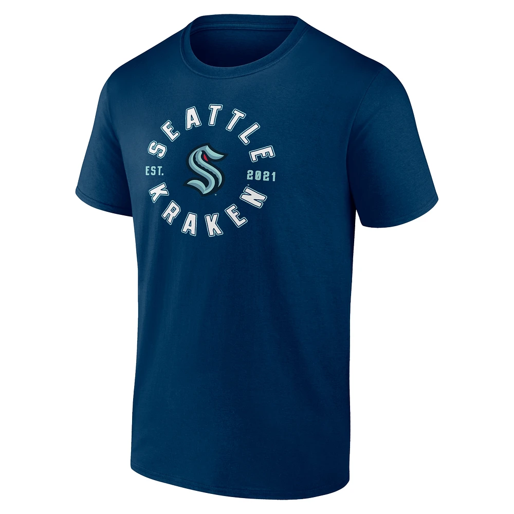 Ensemble de 2 t-shirts Fanatics Seattle Kraken Big & Tall pour hommes