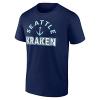 Pack combiné t-shirt et short Fanatics Seattle Kraken Humble pour hommes