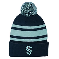 Fanatics Seattle Kraken Special Edition 2.0 pour hommes - Tricot à revers avec bonnet à pompon