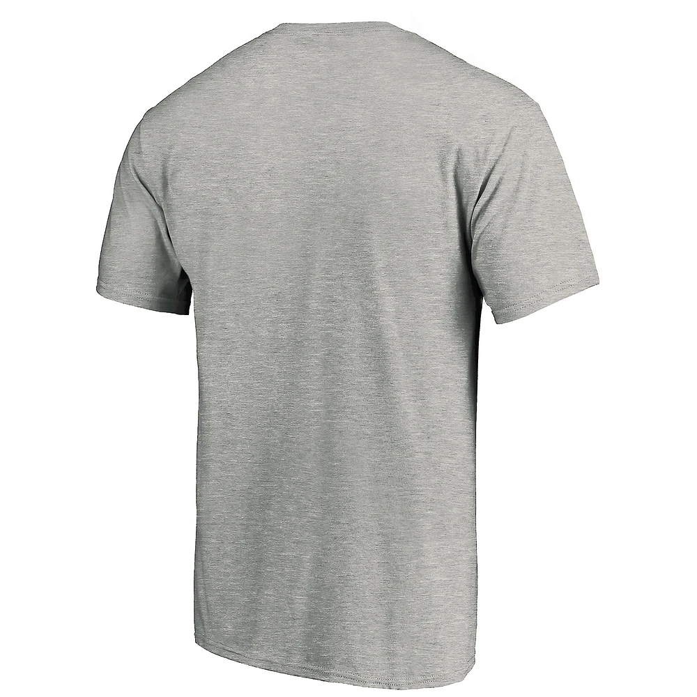 T-shirt gris chiné pour homme Seattle Kraken Victory Arch