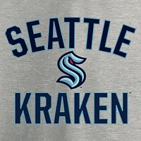 T-shirt gris chiné pour homme Seattle Kraken Victory Arch