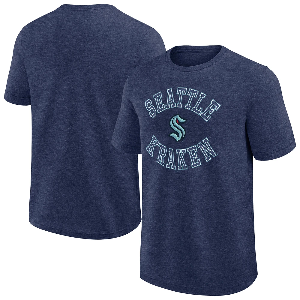 Men's  Heather Navy Seattle Kraken Success T-Shirt