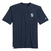 Men's johnnie-O Navy Seattle Kraken Heathered Spencer T-Shirt