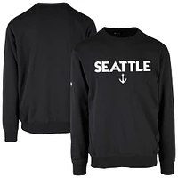 Men's Levelwear  Black Seattle Kraken Zane City Capsule Pullover Sweatshirt