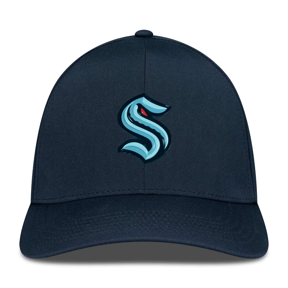 Men's Levelwear Black Seattle Kraken Zeta Insignia Core Flex Hat