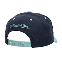 Men's Mitchell & Ness  Black Seattle Kraken All In 2.0 Pro Crown Adjustable Hat