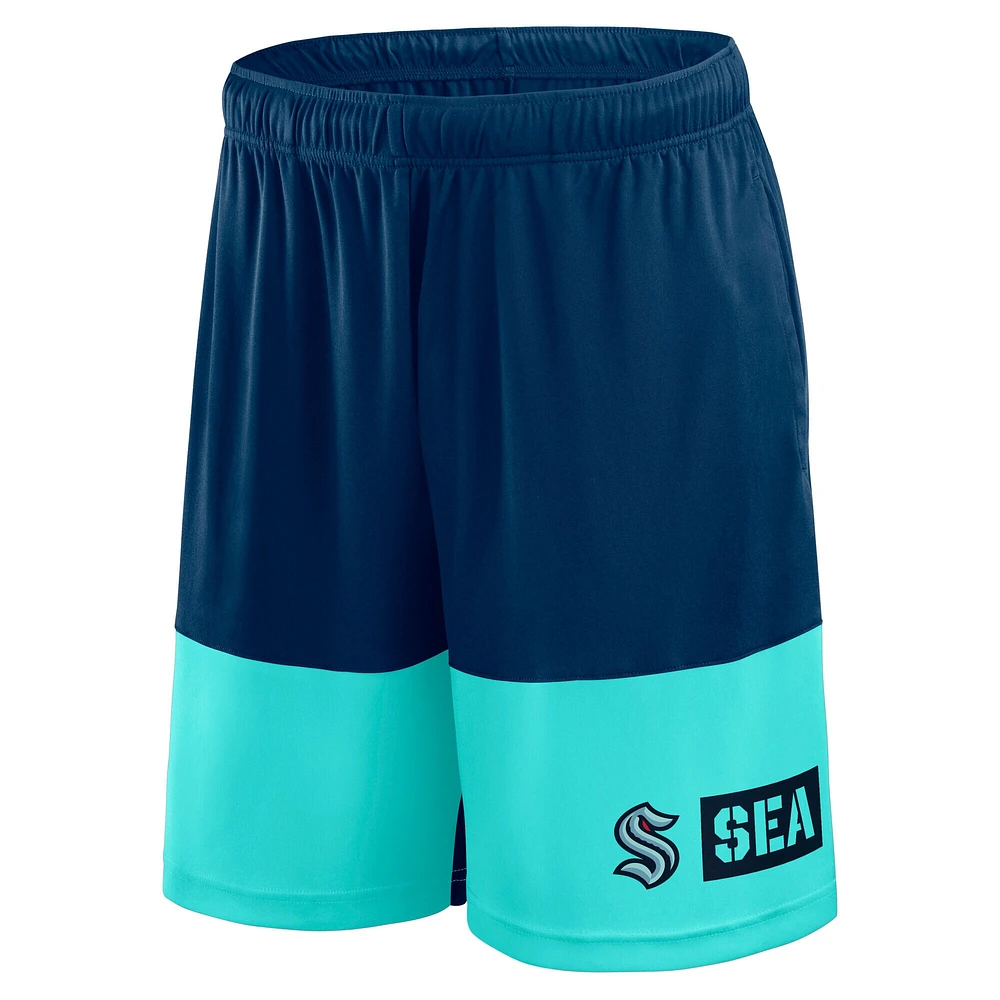 Men's  Navy Seattle Kraken Best of the Shorts