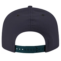 Men's New Era Deep Sea Blue Seattle Kraken State Pride 9FIFTY Snapback Hat