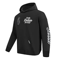 Sweat à capuche noir Pro Standard Seattle Kraken Paint the City pour homme