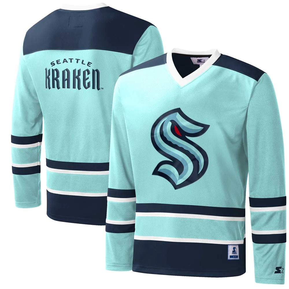 Fanatics, Shirts, Nhl Fanatics Polo Shirt Seattle Kraken Hockey Dark Blue  Logo Size Mens 2xl