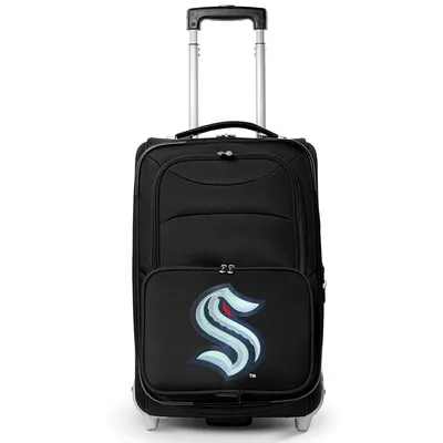 Seattle Kraken MOJO "21" Carry On Softside Spinner" - Black