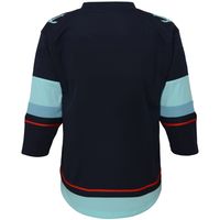 Preschool Deep Sea Blue Seattle Kraken Home Replica Team - Jersey