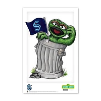 Seattle Kraken 11" x 17" Sesame Street Print