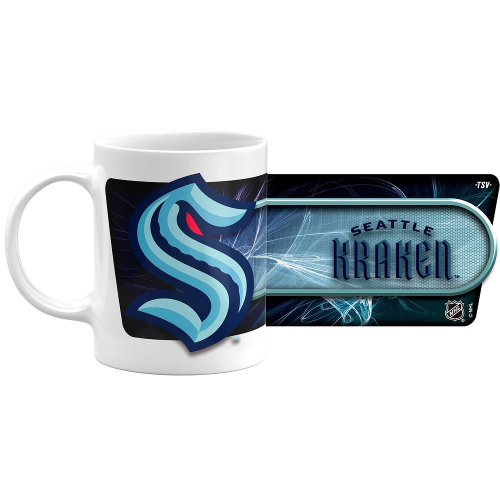 Seattle Kraken - 11oz. Tasse à café sublimée