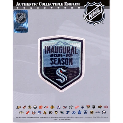 Seattle Kraken Fanatics Authentic 2021-22 Inaugural Season National Emblem Jersey Patch