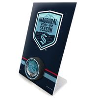 Seattle Kraken 2021 Inaugural Season - Puck Plaque