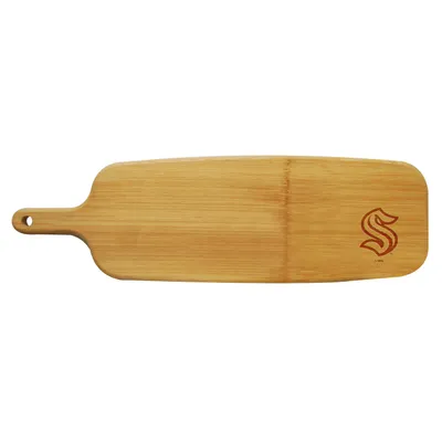 Seattle Kraken Bamboo Paddle Cutting and Serving Board