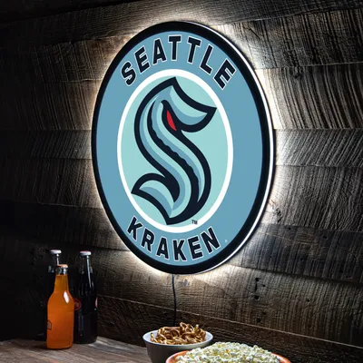 Seattle Kraken LED XL Round Wall Décor