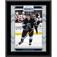 Shane Wright Seattle Kraken 10.5" x 13" Sublimated Player Plaque
