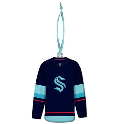 The Sports Vault Seattle Kraken Jersey Ornament