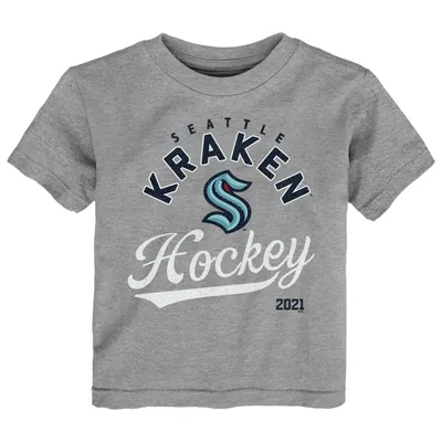 Seattle Kraken Toddler Take the Lead T-Shirt - Heather Gray
