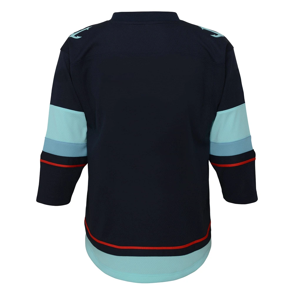 Maillot Seattle Kraken Home Replica bleu marine pour tout-petit