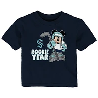 Ensemble t-shirt et short Seattle Kraken Disney Rookie Year pour tout-petit