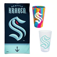 WinCraft Seattle Kraken Beach Day Accessories Pack