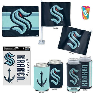 WinCraft Seattle Kraken Six-Piece Gameday Pack