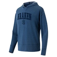 Sweat à capuche Concepts Sport Deep Sea Blue Seattle Kraken Volley pour femmes