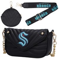 Women's Cuce Seattle Kraken Vegan Leather Strap Bag