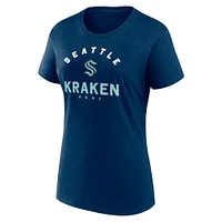 Women's  Deep Sea Blue Seattle Kraken Unrivaled T-Shirt