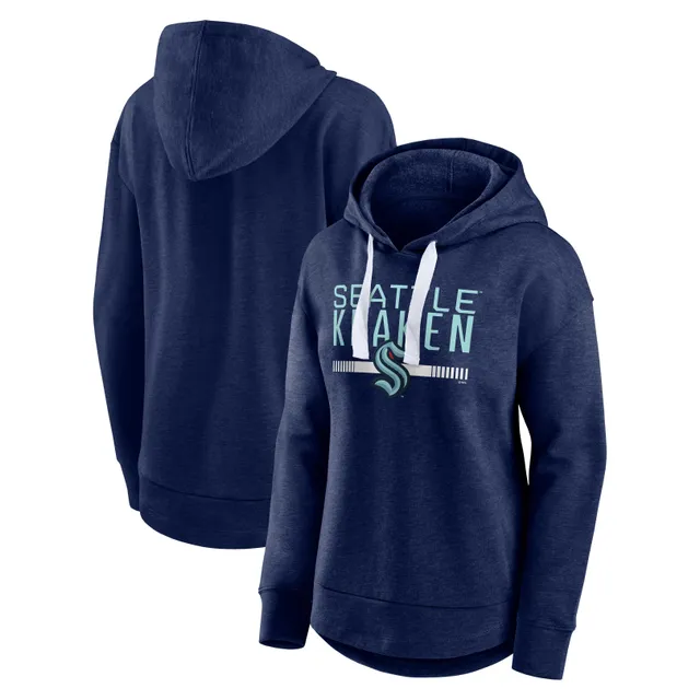 Women's Seattle Seahawks '47 Oatmeal Harper Pullover Hoodie